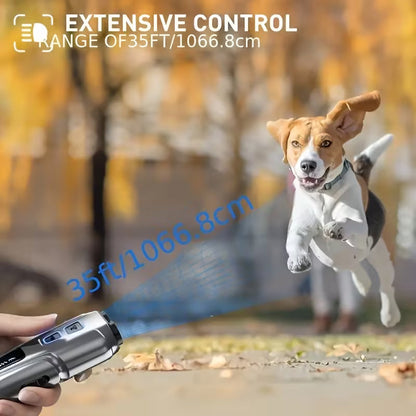 Pawjo Ultrasonic Dog Bark Control Device with Dual Training Modes