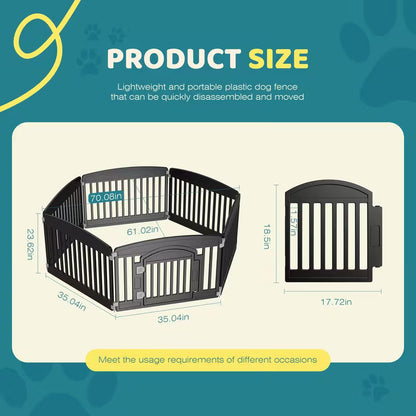 Pawjo Secure Folding Dog Playpen