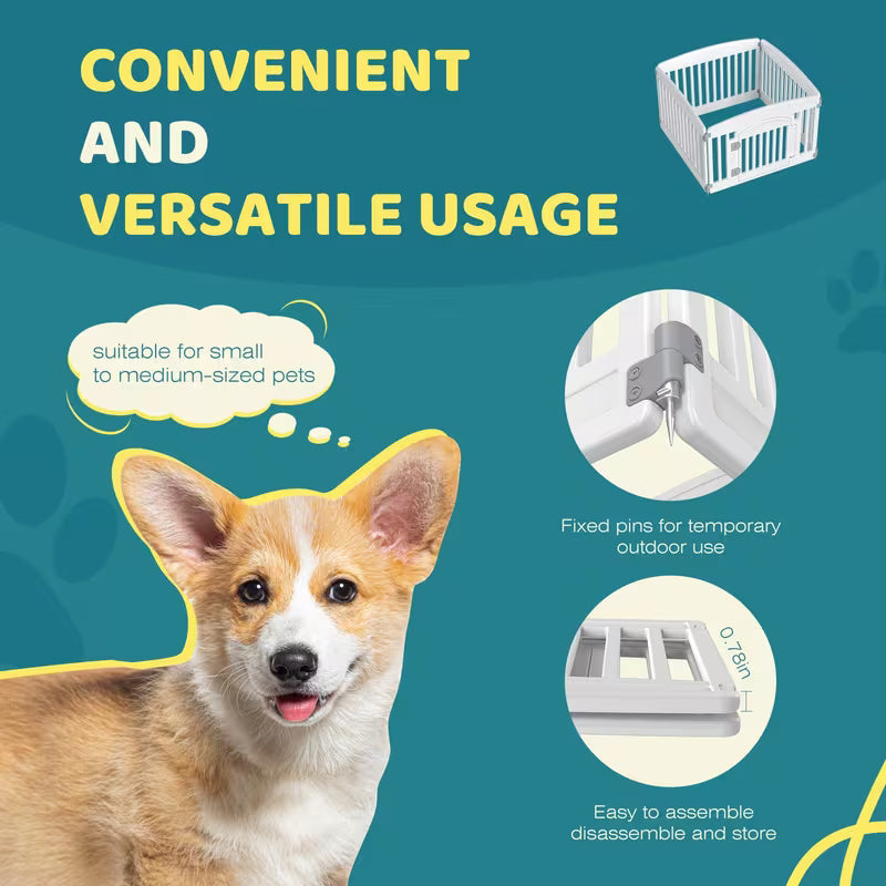 Pawjo Secure Folding Dog Playpen
