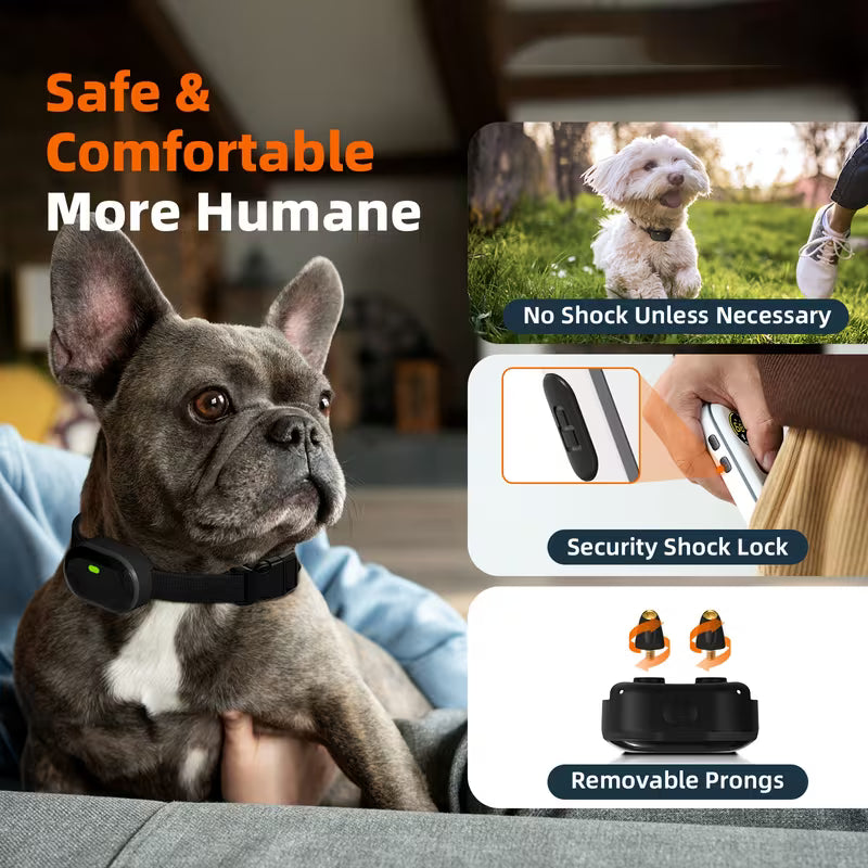 Pawjo Ultralet Shock Halsbånd til Små og Mellemstore Hunde (2,4-7 kg)