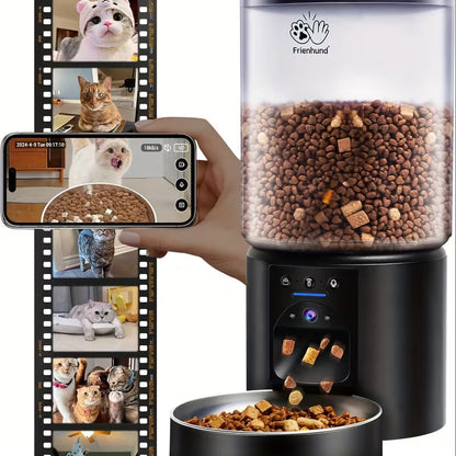 Pawjo Smart Pet Feeder with 2K Camera