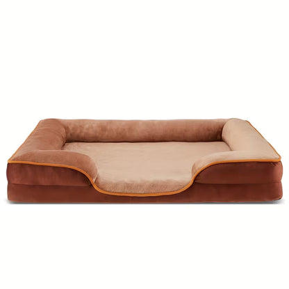PawJo ortopædisk hundeseng af memory foam med vaskbart betræk