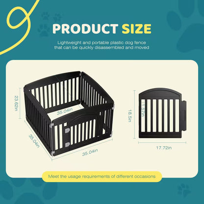 Pawjo Secure Folding Dog Playpen