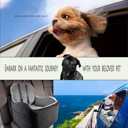 Pawjo forhøjet hundebooster-autostol til små og mellemstore hunde