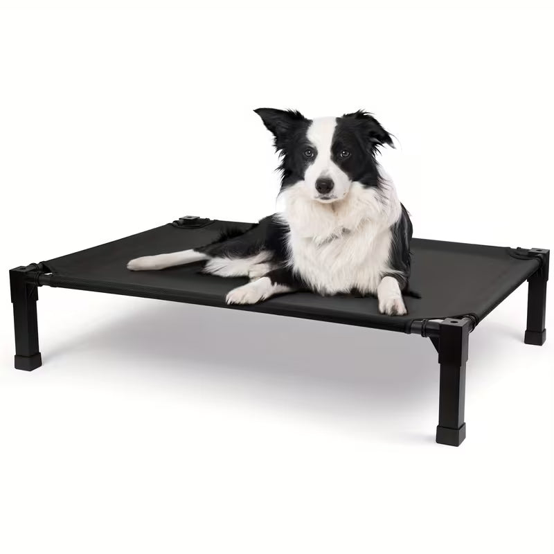 Pawjo™ kølende, hævet hundeseng med åndbart net og metalramme