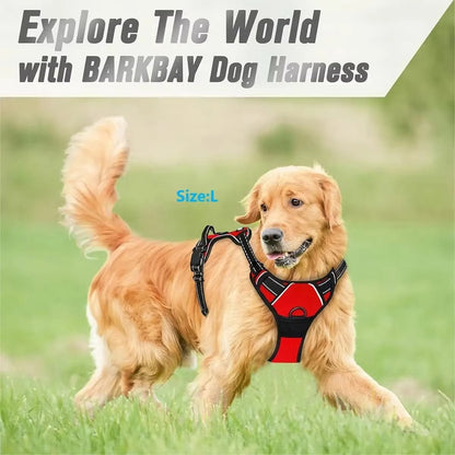 PawJo™ Dog Collars Harness Big Vests Leash Pet Shop Everything for Dogs Leather Puppy Accessories