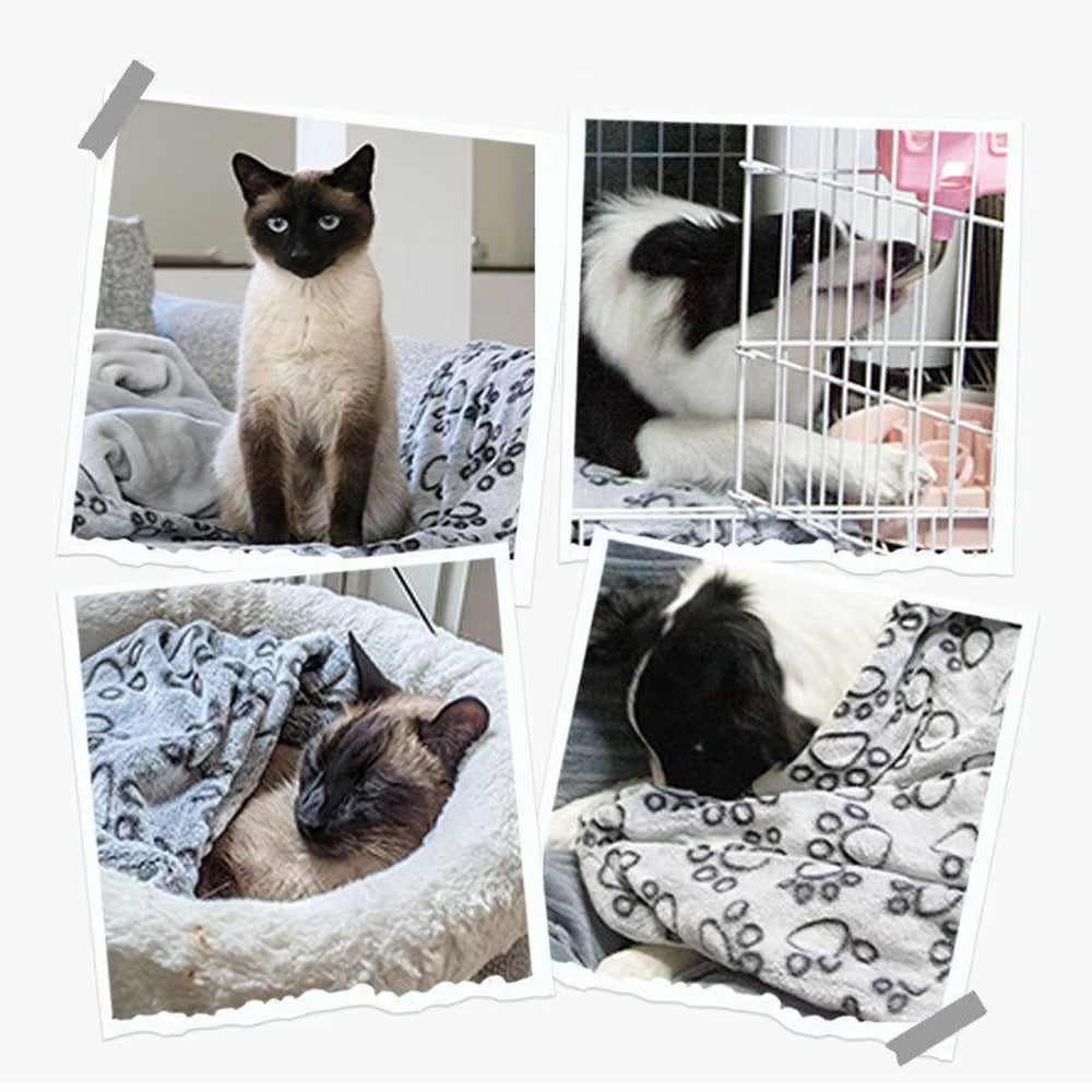 PawJo™ Winter Soft Dog Blanket Washable