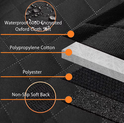 The PawJo™ Universal Waterproof Pet Car Seat Cover