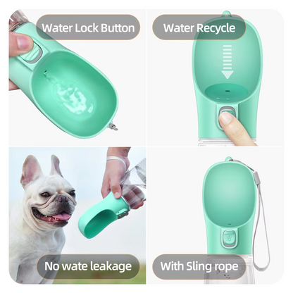PawJo™Portable Dog Water Bottle For Small Large Dogs