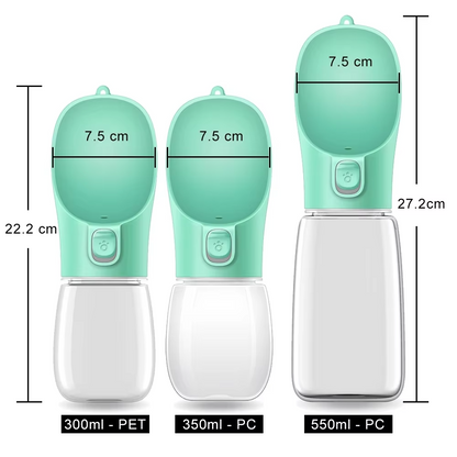 PawJo™Portable Dog Water Bottle For Small Large Dogs