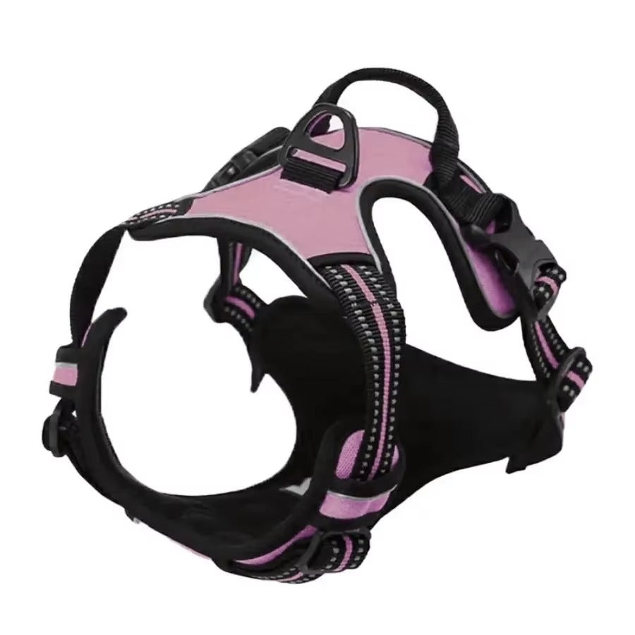 PawJo™ Dog Collars Harness Big Vests Leash Pet Shop Everything for Dogs Leather Puppy Accessories