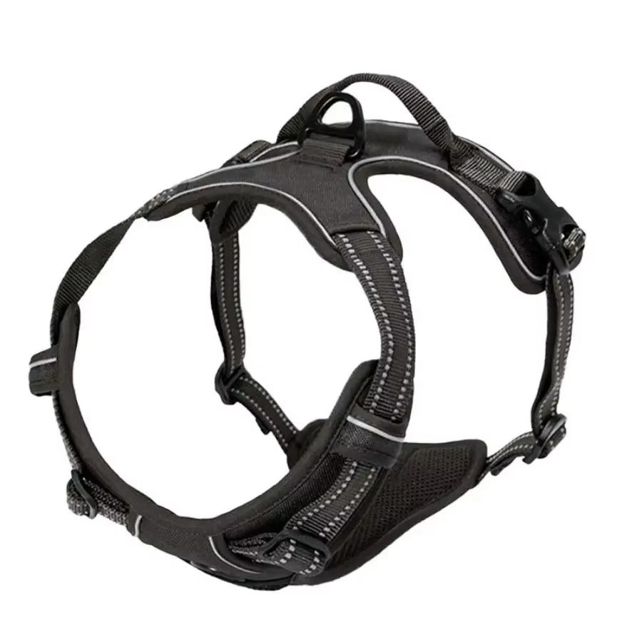 PawJo™ Dog Collars Harness Big Vests Leash Pet Shop Everything for Dogs Leather Puppy Accessories